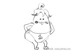 搞笑简笔漫画图片